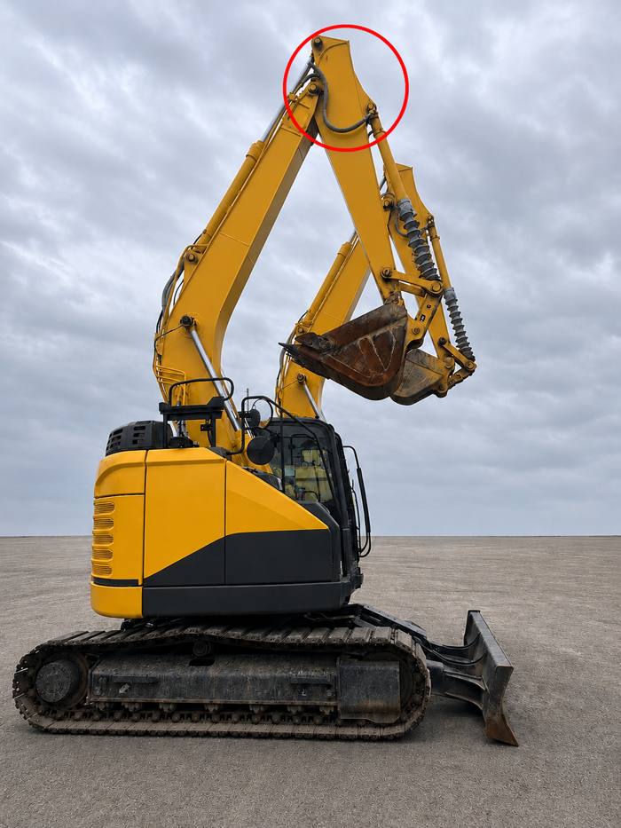 バケットシリンダーホース Bucket Cylinder Hose 参考写真